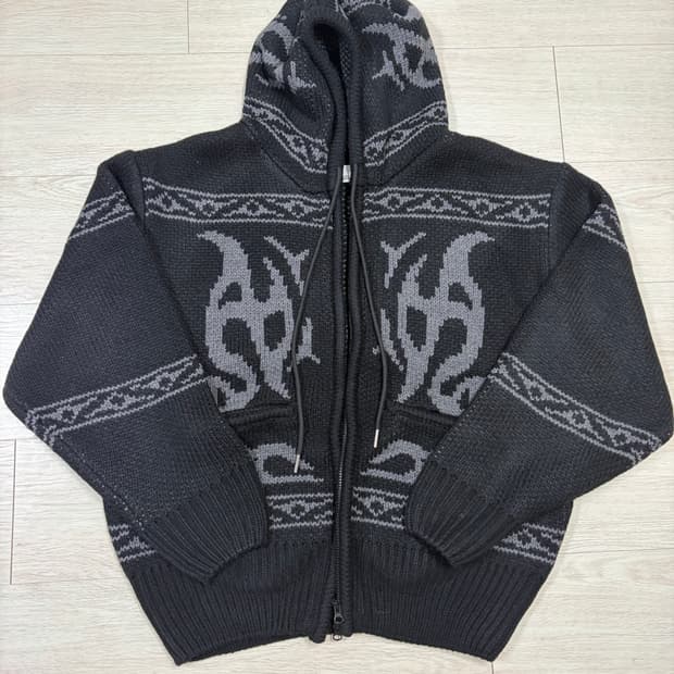 노매뉴얼 코위찬 니트집업