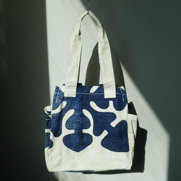 KAPITAL Canvas Tote/Shoulder Bag