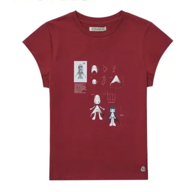 코이세이오 레그나 legna 반팔 티셔츠