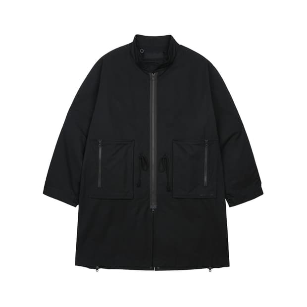 산산기어 ZIPPER FIELD PARKA [BLACK]