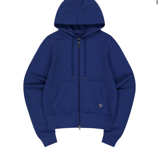 코이세이오 COYSEIO 038 COZY HOOD ZIP-UP BLUE