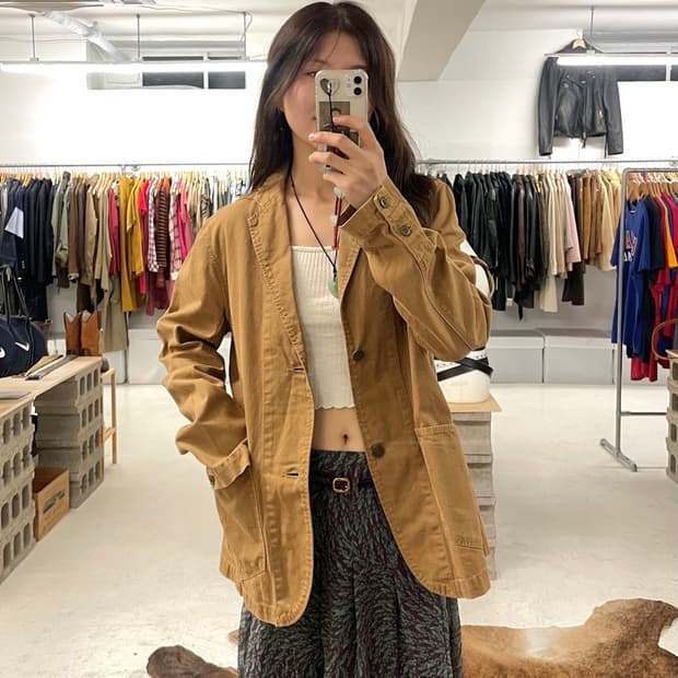 SPELL BOUND jacket 스펠바운드 코튼 자켓 블레이저