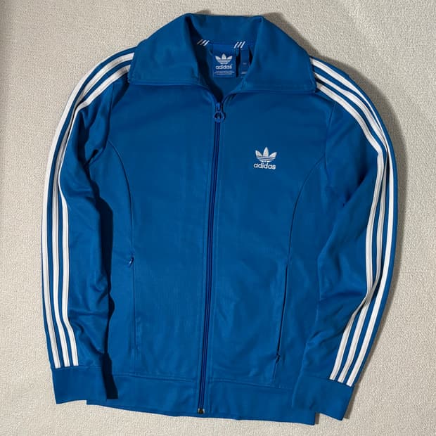 [100] 아디다스 신형 신유로파 블루 트랙탑 져지