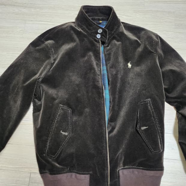 폴로 코듀로이 바라쿠다 앤틱브라운 L