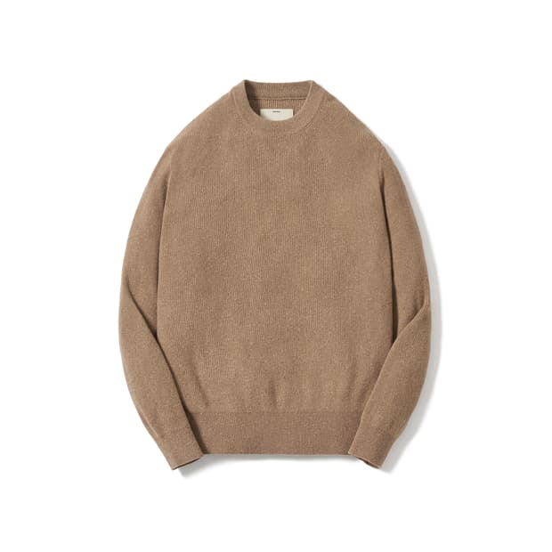 포터리 울실크 컴포트 크루넥 니트 베이지 1사이즈 (새상품)