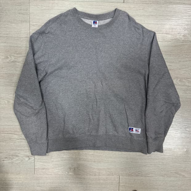 russell athletic러셀 어셀틱 회색 맨투맨 스웻 2XL