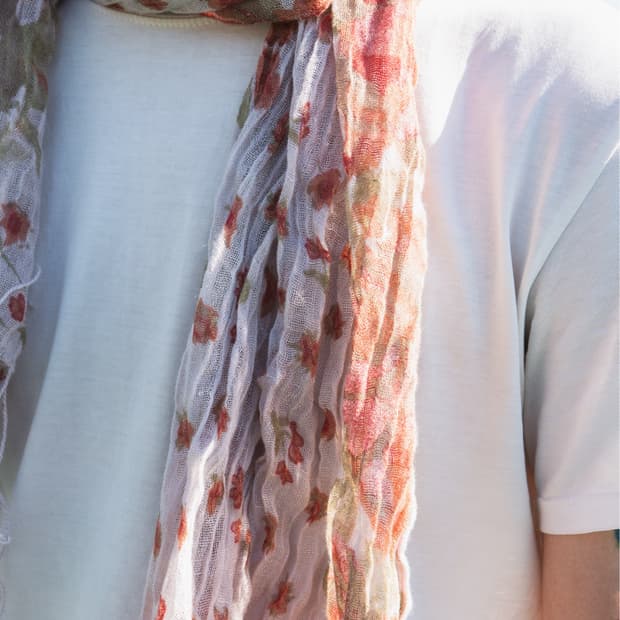 vintage scarf