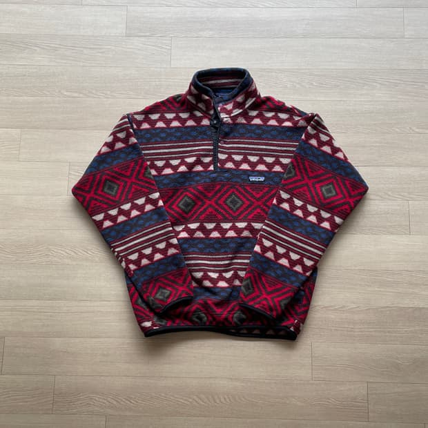 90s 파타고니아 신칠라 살티요 Saltillo 레드 patagonia