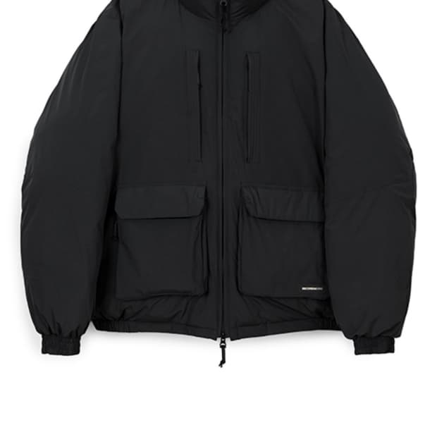 세컨모놀로그 에어포스패딩 블랙