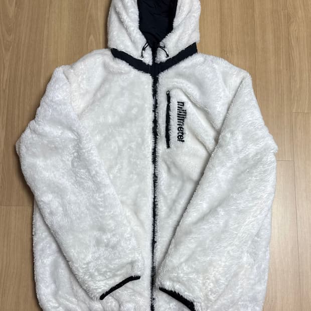 밀리미터 양털 후리스 자켓 리버시블