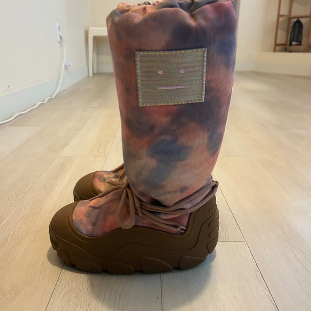 아크네 스튜디오 문 부츠 핑크/블루 235-240