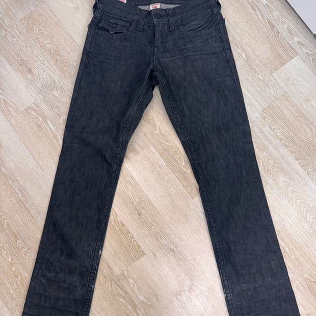 트루릴리젼 USA Ricky 스트레이트 데님 팬츠