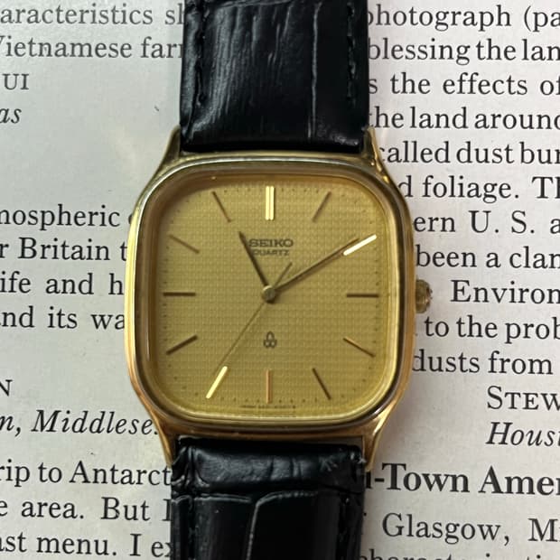 seiko vintage watch 