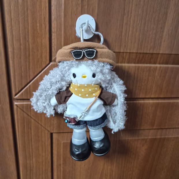 헬로키티 커스텀 롱다리키티 키링