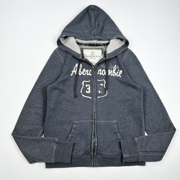 아베크롬비 og y2k 여성 후드집업 그레이 여성L