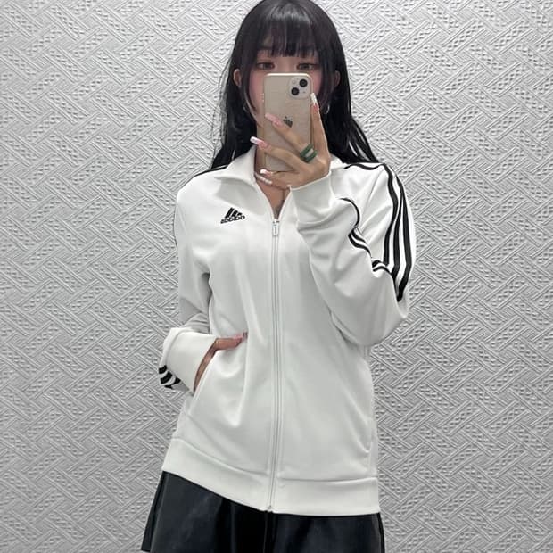 아디다스 캐주얼 스포티 오레오 삼선 져지 집업 S C12311