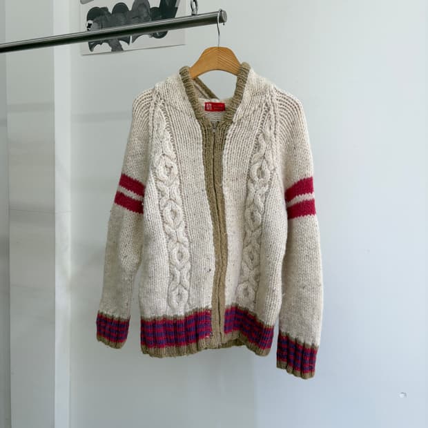 POST BOX 니트집업