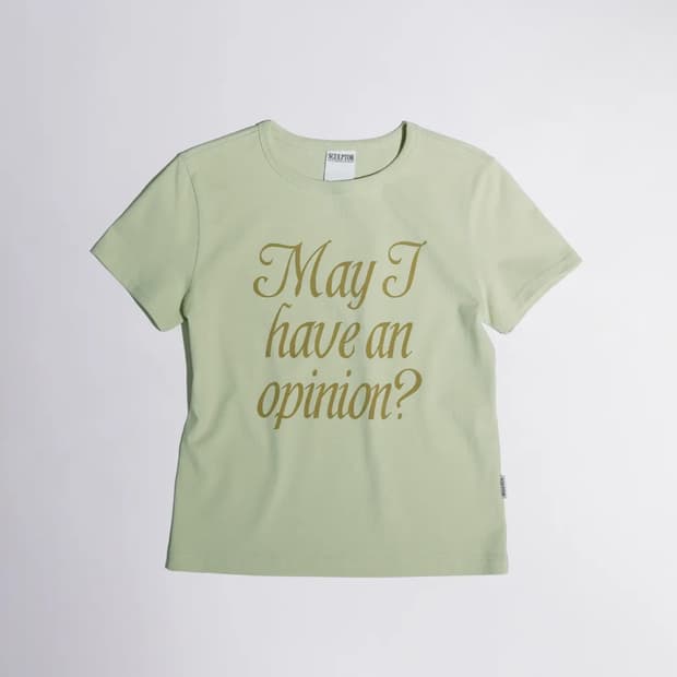 스컬프터 SCULPTOR 반팔 티셔츠 Opinion Tee Yellow
