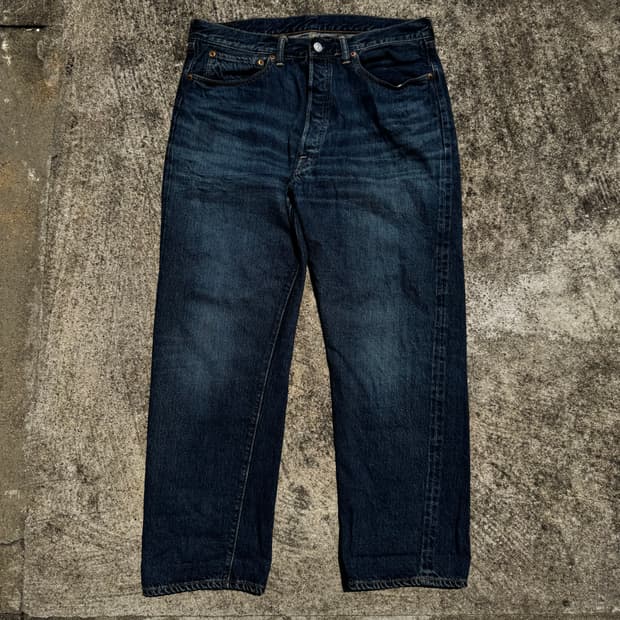 [36] warehouse 웨어하우스 1101 셀비지 데님 팬츠