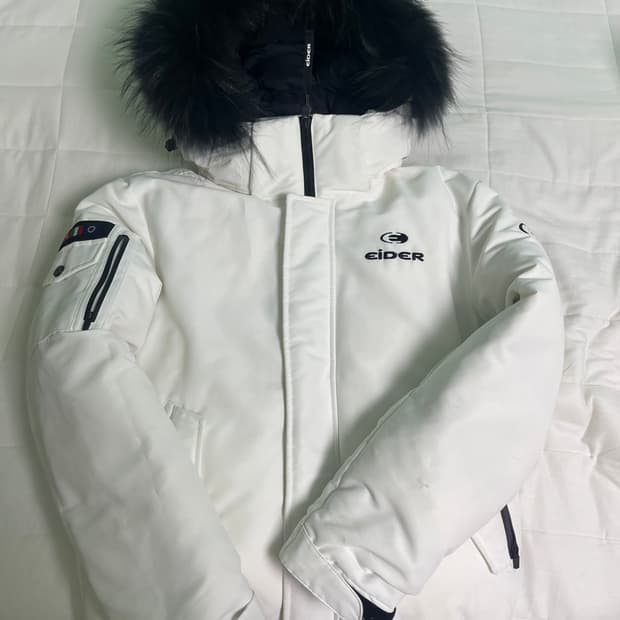 아이더 스투키 패딩 m