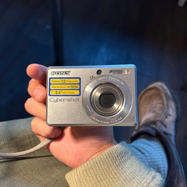 소니 사이버샷 s730 디지털카메라