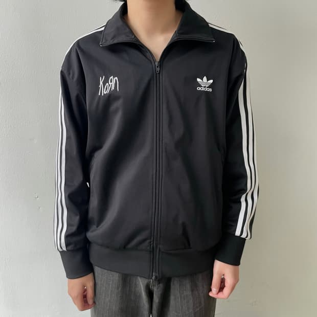 아디다스 x korn 트랙탑 자켓