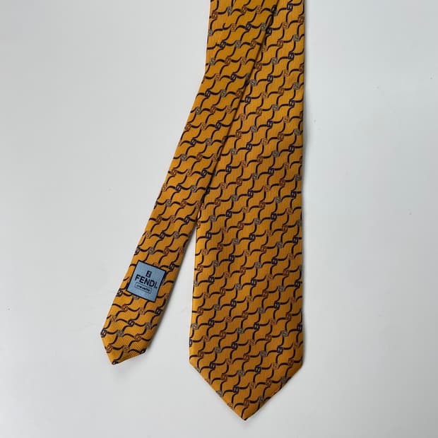 펜디(FENDI) 모노그램 명품 정품 넥타이