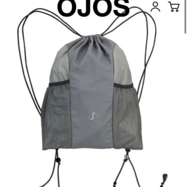 OJOS 오호스 메쉬 포켓 스트링 짐색 오호스 짐색 가방