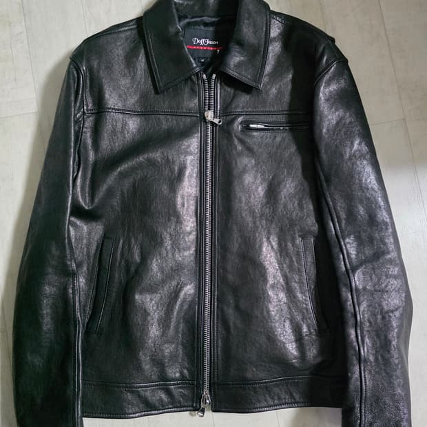 도프제이슨 프리미엄 베지터블 램스킨 싱글 자켓 M