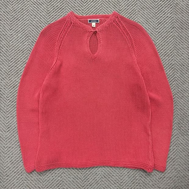 45rpm 트임 코튼 니트 v2044