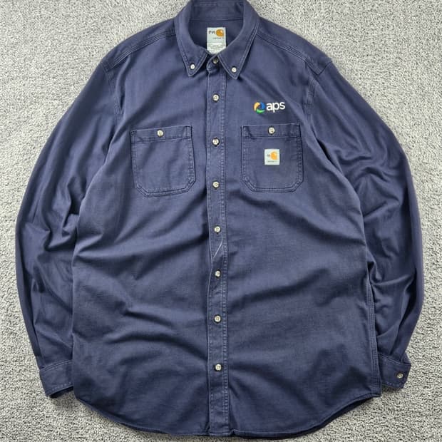 FR 칼하트 버튼업 포켓 워크 셔츠 ( L ) / 11277