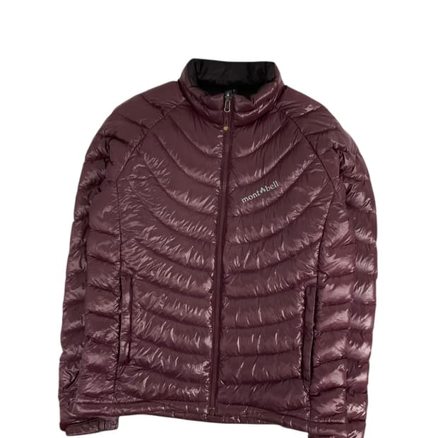 몽벨 경량패딩 버건디 (woman L)
