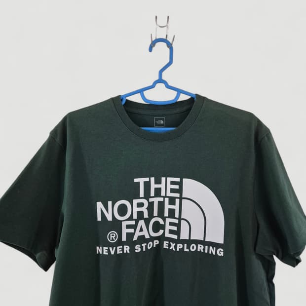 [100]노스페이스 빅로고 반팔티