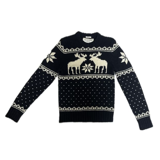 Abercrombie & Fitch 노르딕 패턴 니트