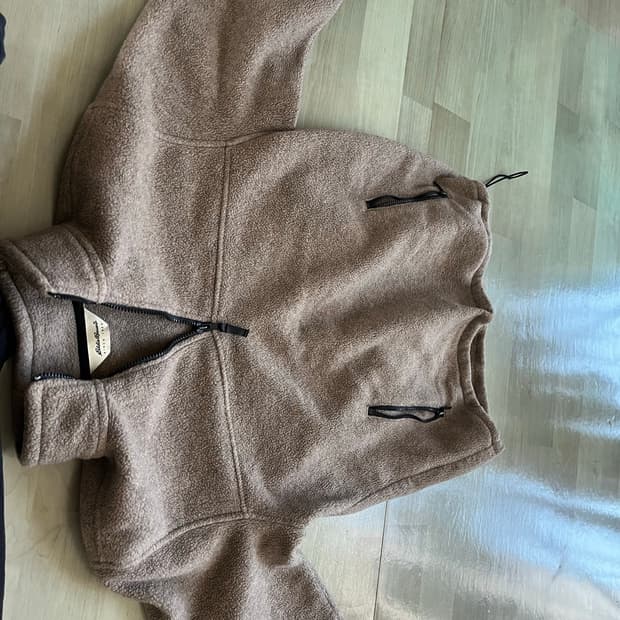 에디바우어 반집업 플리스