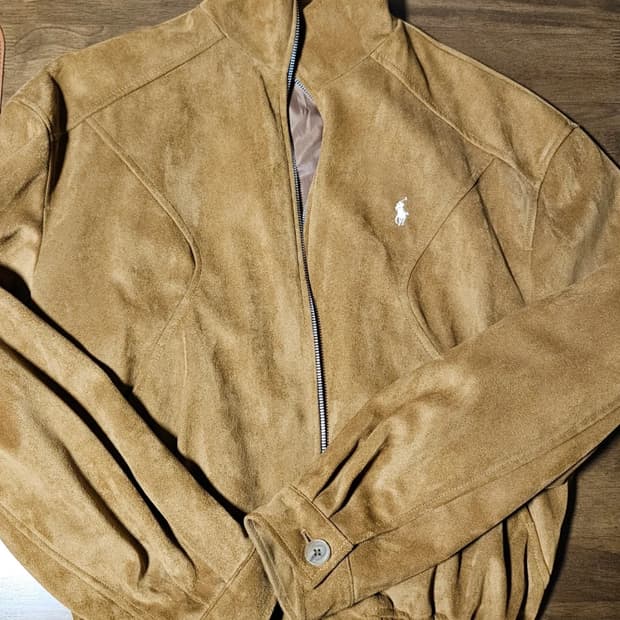 폴로 랄프로렌 스웨이드 자켓 L