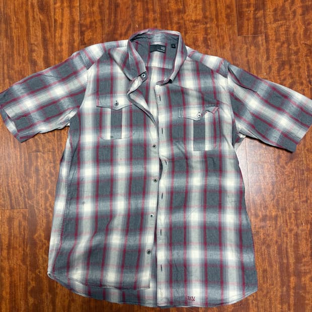 언더커버 유니클로 uu 반팔체크셔츠