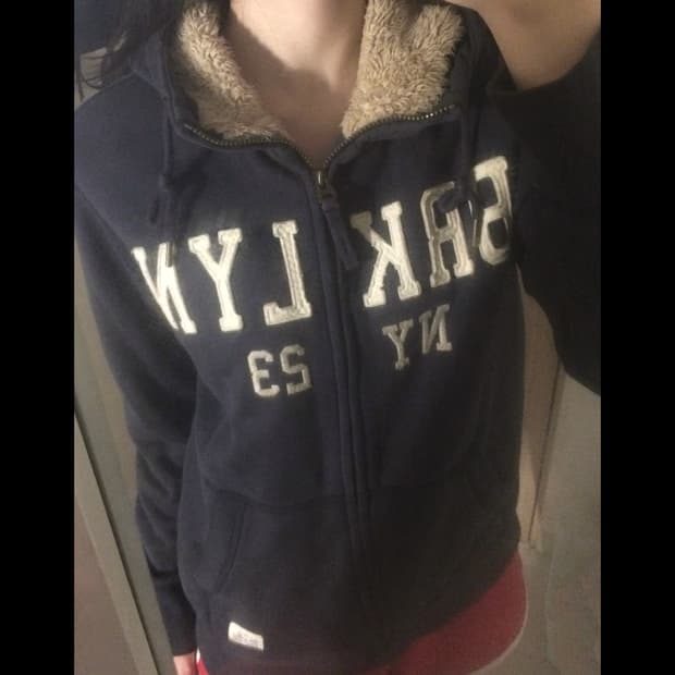 스파오 털 집업