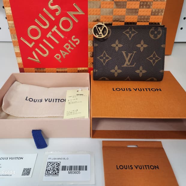 [N급]루이비통 리사월릿 반지갑 모노그램 풀박스 새상품 판매합니다