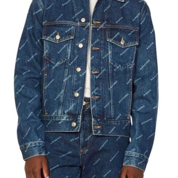 산드로옴므 청자켓 셋업 판매