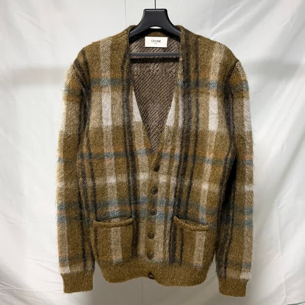 [S+급/오버핏S] 셀린느 브러쉬드 모헤어 가디건