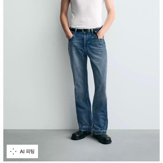 ZARA 플레어핏 청바지