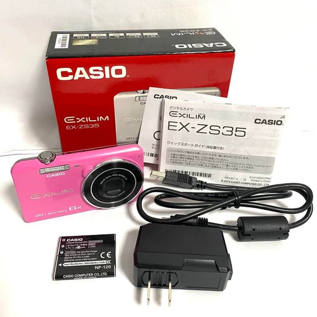 풀박)Casio EXILIM EX-ZS35 핑크
