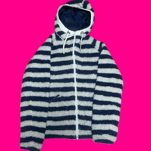 Beams  빔즈 스트라이프 플리스