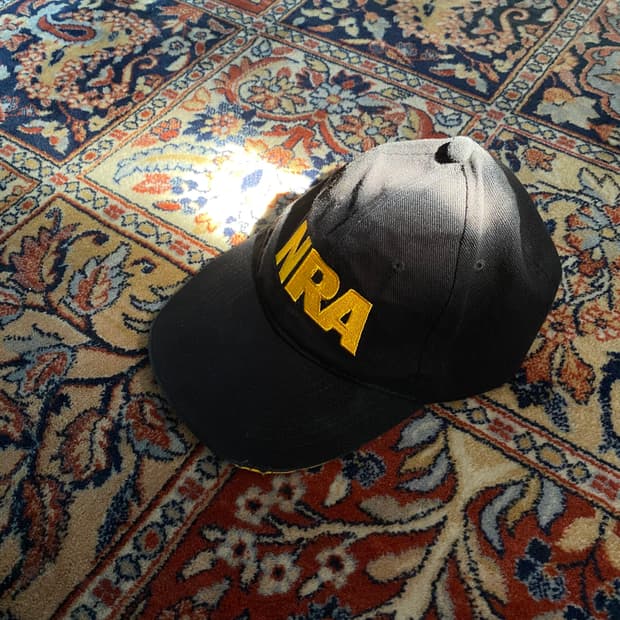 ๐NRA embroidered promo cap