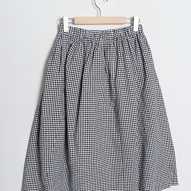 in the groove Check Skirt (26~27)