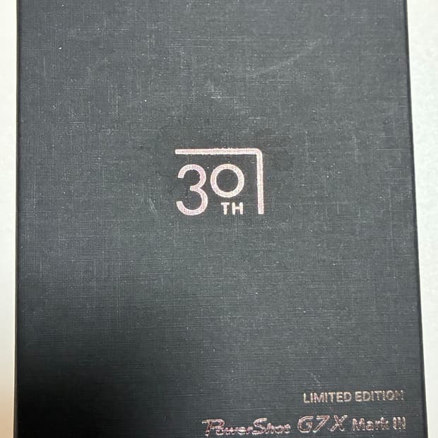 G7x mark3 III  30주년 에디션 케이스+스트랩 미개봉