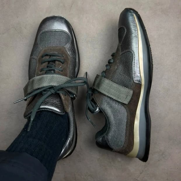 프라다 스포츠 아카이브 여성 빈티지 트레이너스 슈즈