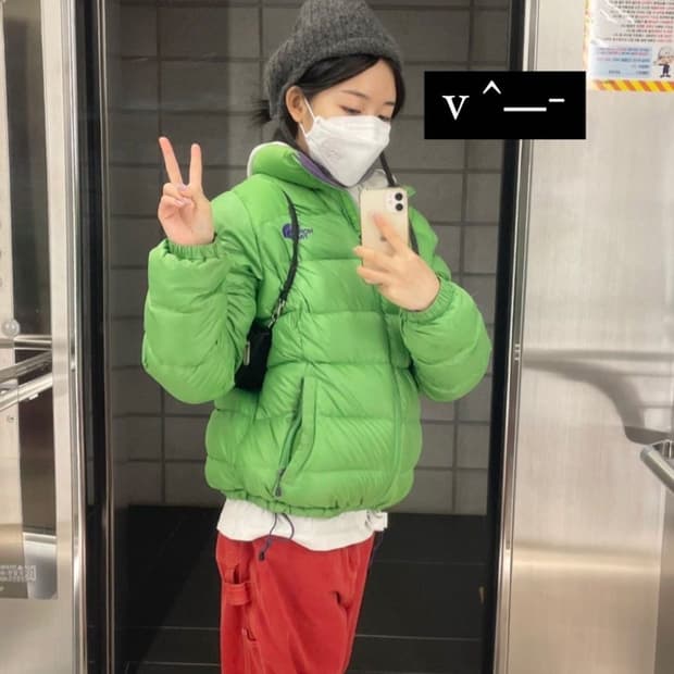 노스페이스 눕시 700 미노이패딩 