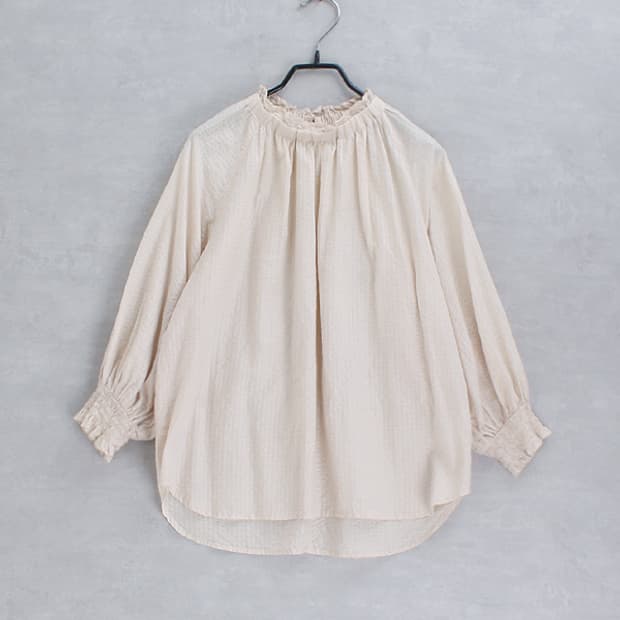 Samansa Mos2 _ cotton volume blouse